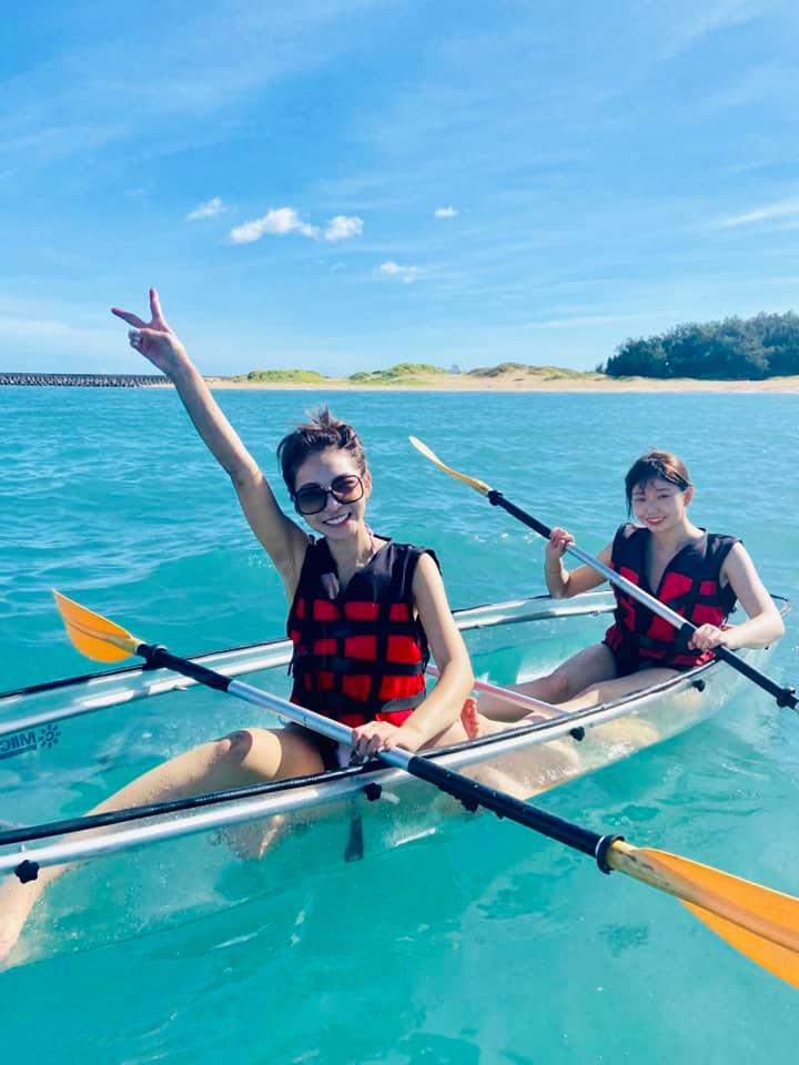 澎湖旅遊-透明獨木舟